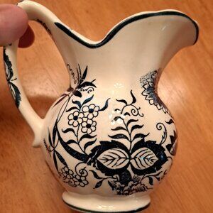Enesco Onion Floral Small Pitcher 4.5" Made in Japan